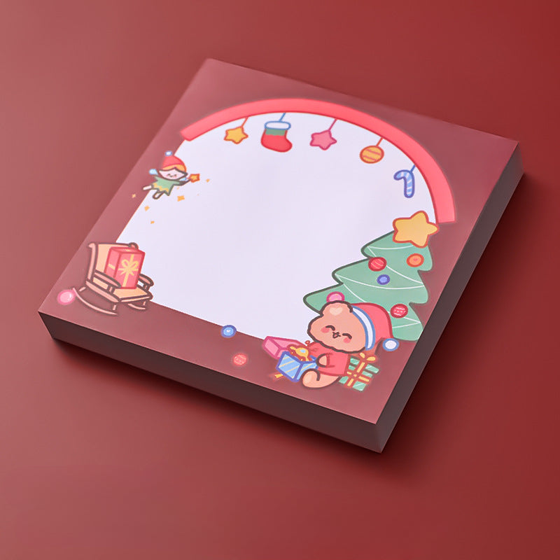 Wholesale Paper Cartoon Christmas Sticky Notes